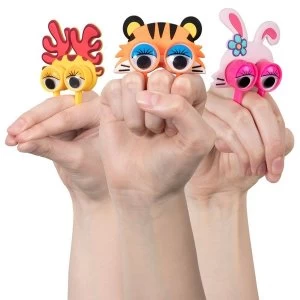 Image of Animal Finger Spies With Googly Eyes Toy