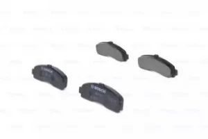 Image of Bosch 0986461122 BP573 Brake Pad Set Disc Brake Front Axle