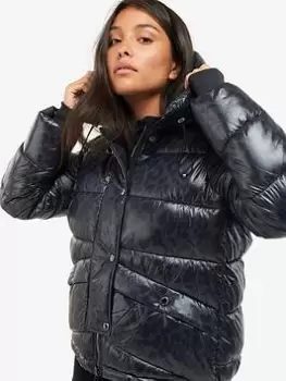 Image of Barbour International Printed Vienna Quilt - Print, Size 10, Women