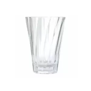 Image of Twisted latte glass Loveramics Urban Glass (Clear), 360 ml