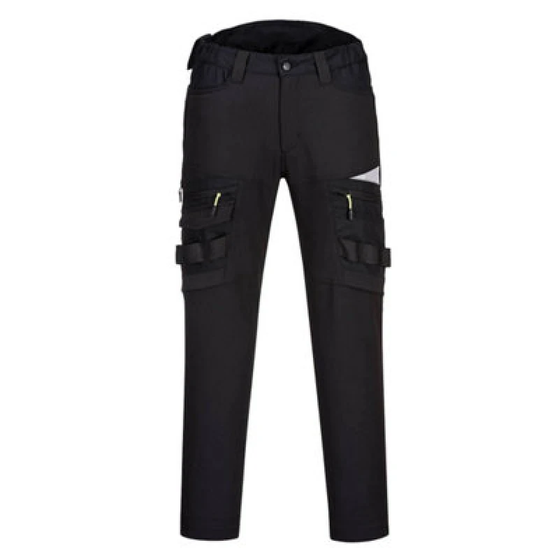 Image of Portwest DX4 Service Work Trousers DX443BKR32 Colour: Black