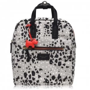 Image of Radley Leopard Small Backpack - ALUMINIUM