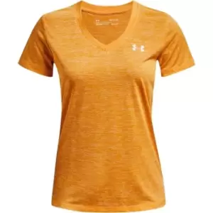 Image of Under Armour Tech Twist T Shirt Ladies - Orange