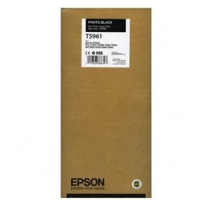 Image of Epson T5961 Photo Black Ink Cartridge