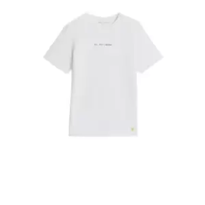 Image of French Connection Sunshine Embroidered T-Shirt - White
