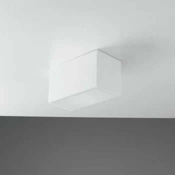 Image of Fan Europe Intec - Paintable Plaster Surface Mounted ceiling Light, White, E14