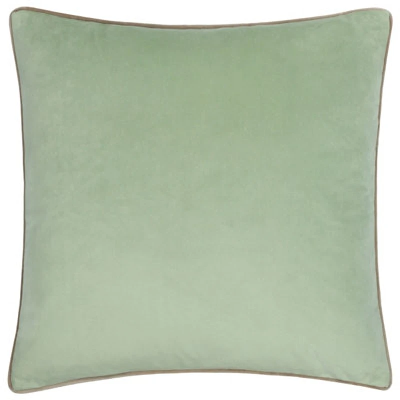 Image of Furn Furn Meridian Velvet Cushion in Aqua Size: 55cm x 55cm Aqua 55cm x 55cm Unisex 5025532355041