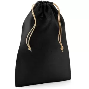 Image of Westford Mill - Jute Stuff Bag (M) (Black/Natural)