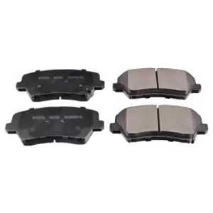 Image of Brake Pad Set ADG042178 by Blue Print front axle