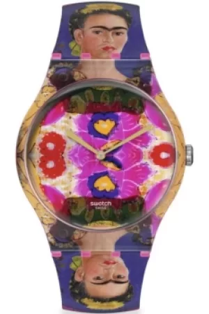 Image of Swatch The Frame Pompidou Watch SUOZ341