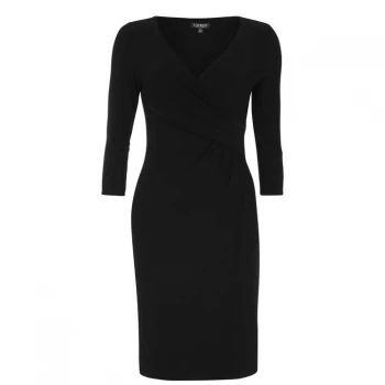 Image of Lauren Ralph Lauren Occasion Cleora Day Dress - Black