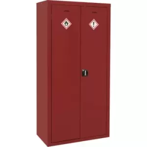Image of Agrochemical Substance Cabinet - 900 x 460 x 1800mm - 2 Door - 2-Point Key Lock