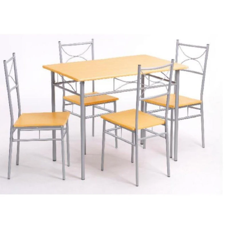 Image of Homelife Hampton 5 Piece Dining Set Brown unisex One Size