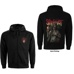 Image of Slipknot - Burn Me Away Unisex Medium Hoodie - Black