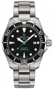 Image of Certina Mens DS Action Diver 43mm Powermatic 80 Watch