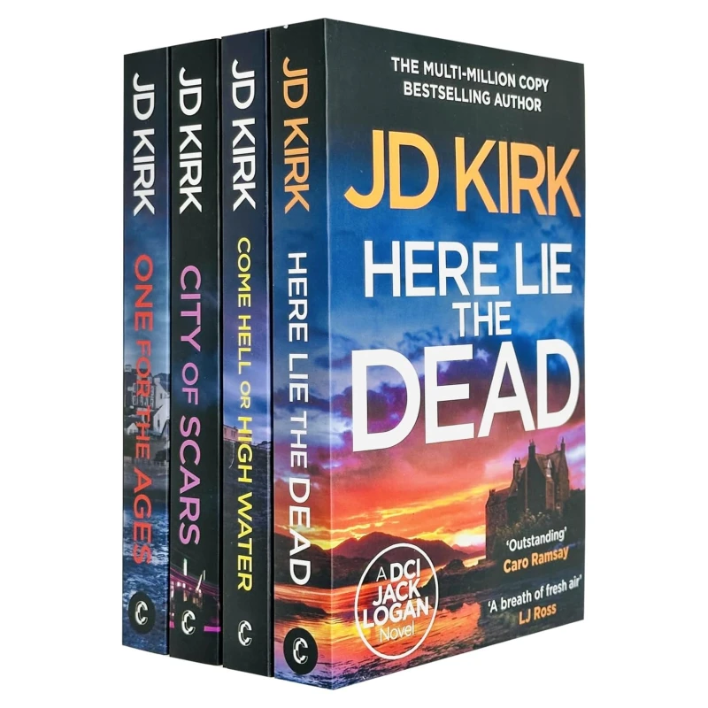 Image of DCI Logan Crime Thrillers 13 to 16 4 Book Collection JD Kirk JD Kirk Books