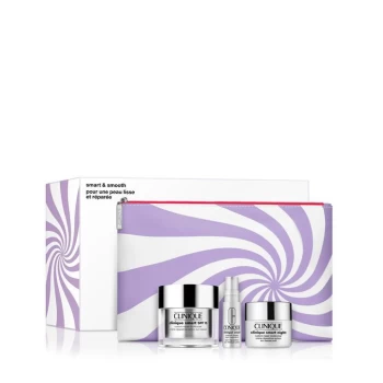 Image of Clinique Clinique Smart & Smooth: Skincare Gift Set - Multi