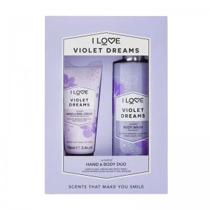 Image of I Love Violet Dreams Scent-Sational Hand & Body Duo