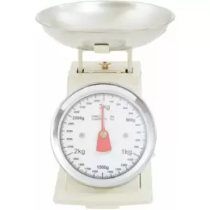 Image of Premier Housewares - Cream Kitchen Scale