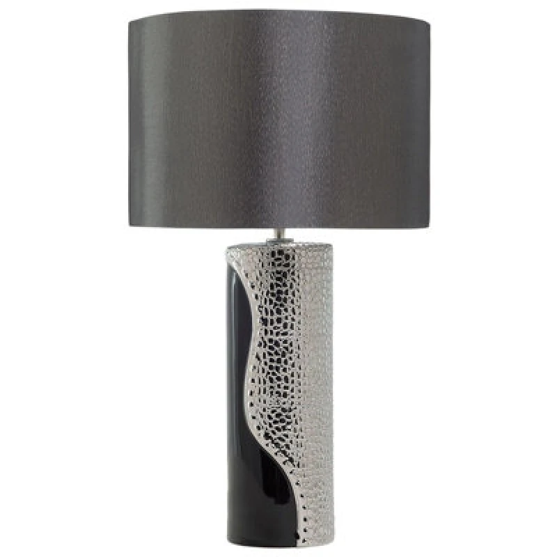 Image of Beliani Table Lamp Aiken Porcelain Black