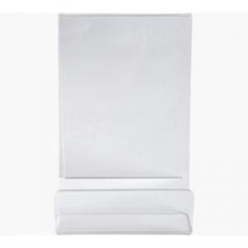 Image of Exacompta Acrylic Display Easel 75 x 100 x 104mm Clear - 88158D EXR20411EX