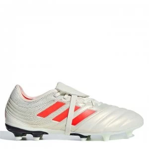 Image of adidas Copa 19.2 FG Football Boots - White/SolarRed