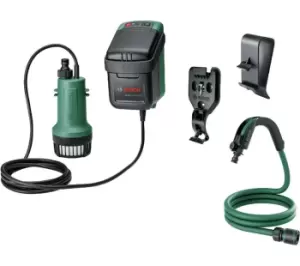 Image of Bosch GardenPump 18V-2000 Rainwater Pump - Black & Green