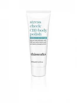 Image of thisworks Stress Check CBD Body Polish 100ml