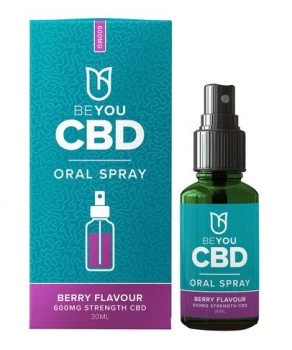 Image of BeYou CBD Oral Spray with MCT Oil - 600mg Berry