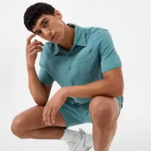 Image of Jack Wills Textured Shirt - Green