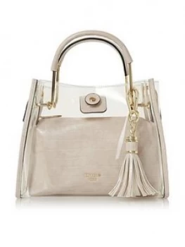 Image of Dune London Derspex Small Grab Bag - Off White
