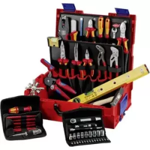 Image of Knipex L-Boxx 00 21 19 LB E VDE Tool box (+ tools) 65 Piece (L x W x H) 311 x 442 x 107 mm
