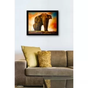 Image of SC1122 Multicolor Decorative Framed MDF Painting