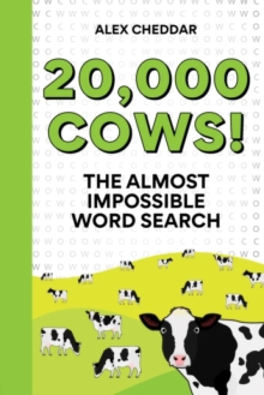 Image of 20,000 Cows! : An Almost Impossible Word Search Paperback / softback