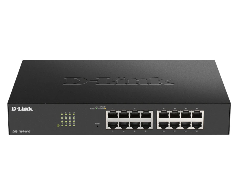Image of D-Link DGS-1100-24PV2 Managed L2 Gigabit Ethernet (10/100/1000) Power