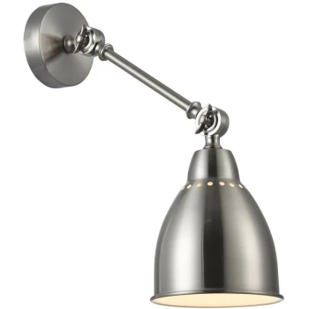 Image of Maytoni Lighting - Maytoni Modern - Domino Modern Domino Nickel Dome Wall Lamp