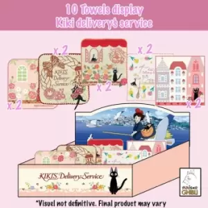 Image of Kiki's Delivery Service Mini Towels 25 x 25cm Display (10)