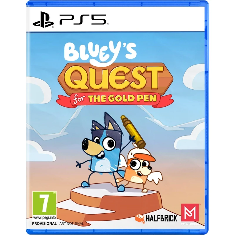 Image of U and I Entertainment Blueys Quest for The Gold Pen PS5 unisex One Size