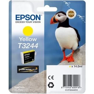 Image of Epson Puffin T3244 Yellow Ink Cartridge