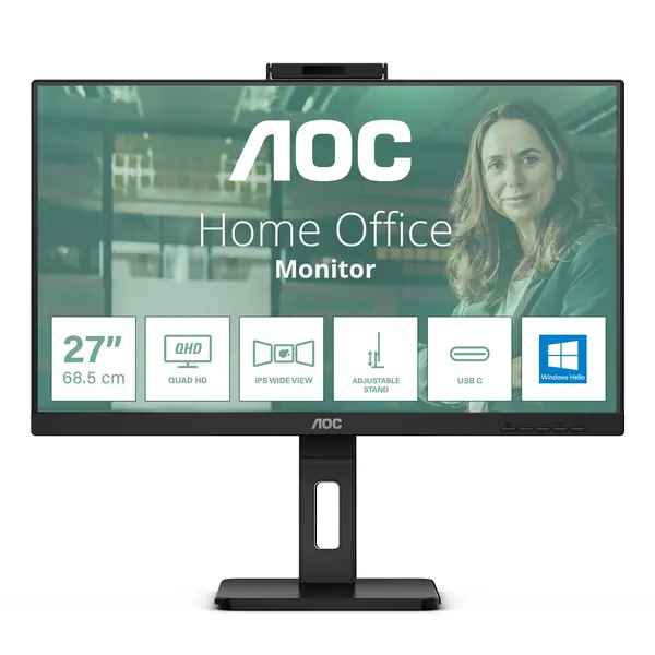 Image of AOC 27" Q27P3QW Quad HD IPS LED Monitor