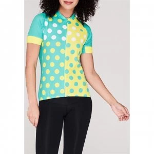 Image of Sugoi Evo Zap Jersey Ladies - Green.