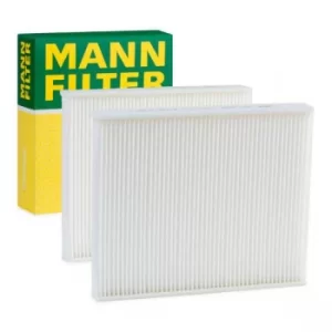 Image of MANN-FILTER Pollen Filter BMW,ALPINA,ROLLS-ROYCE CU 2533-2 64116809933,64116991537,64119163328 Cabin Filter,Cabin Air Filter,Filter, interior air