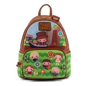 Image of Willy Wonka & the Chocolate Factory by Loungefly Backpack 50th Anniversary