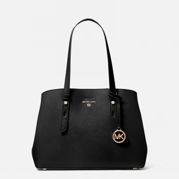 Image of Michael Kors Womens Mel Medium Tote Bag - Black
