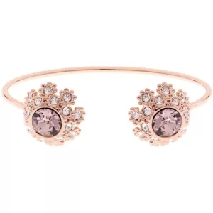 Image of Ted Baker Ladies Rose Gold Plated Seniie Crystal Daisy Lace Bangle TBJ1582-24-16