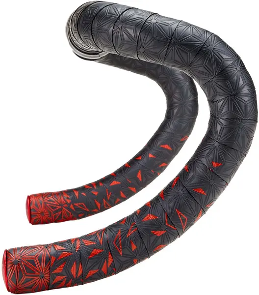 Image of Supacaz Super Sticky Kush Handlebar Tape - Red Starfade