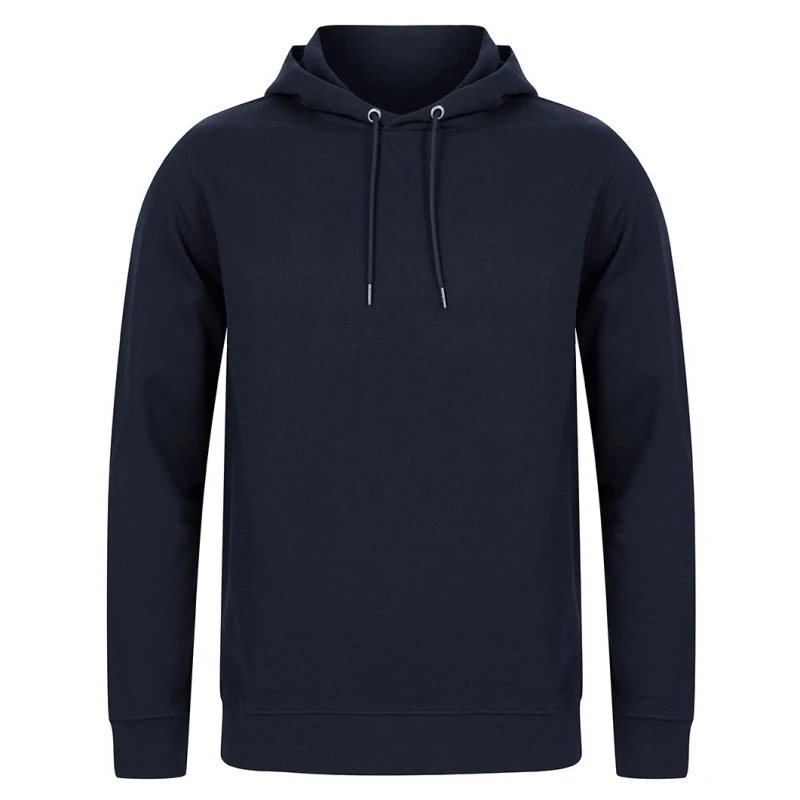 Image of Henbury Mens Plain Hoodie in Navy Size: Small Navy Male S