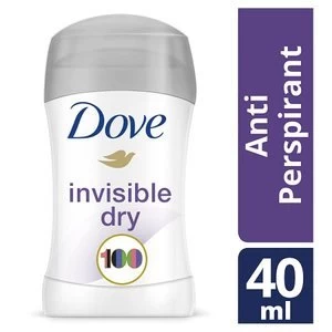 Image of Dove Invisible Dry Stick Anti-Perspirant Deodorant 40ml