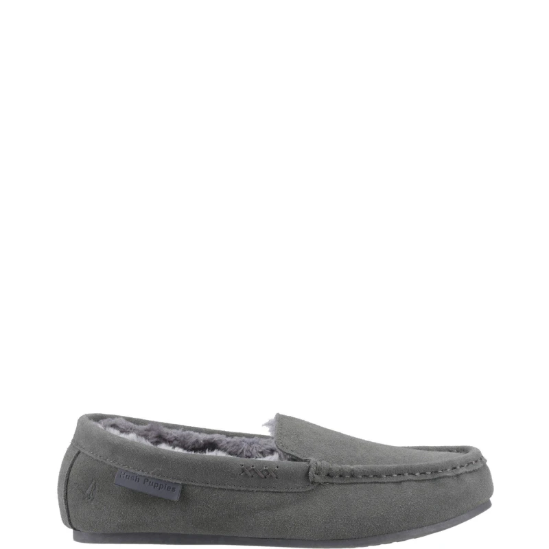 Image of Hush Puppies Annie Mocassin Slipper Grey female 4 (37)