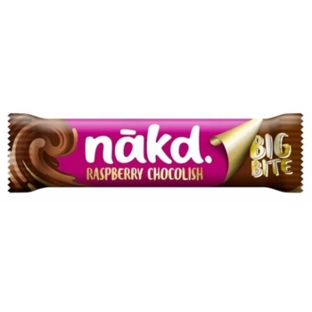 Image of Raspberry Chocolish Big Bite - 50g x 16 - 703888 - Nakd